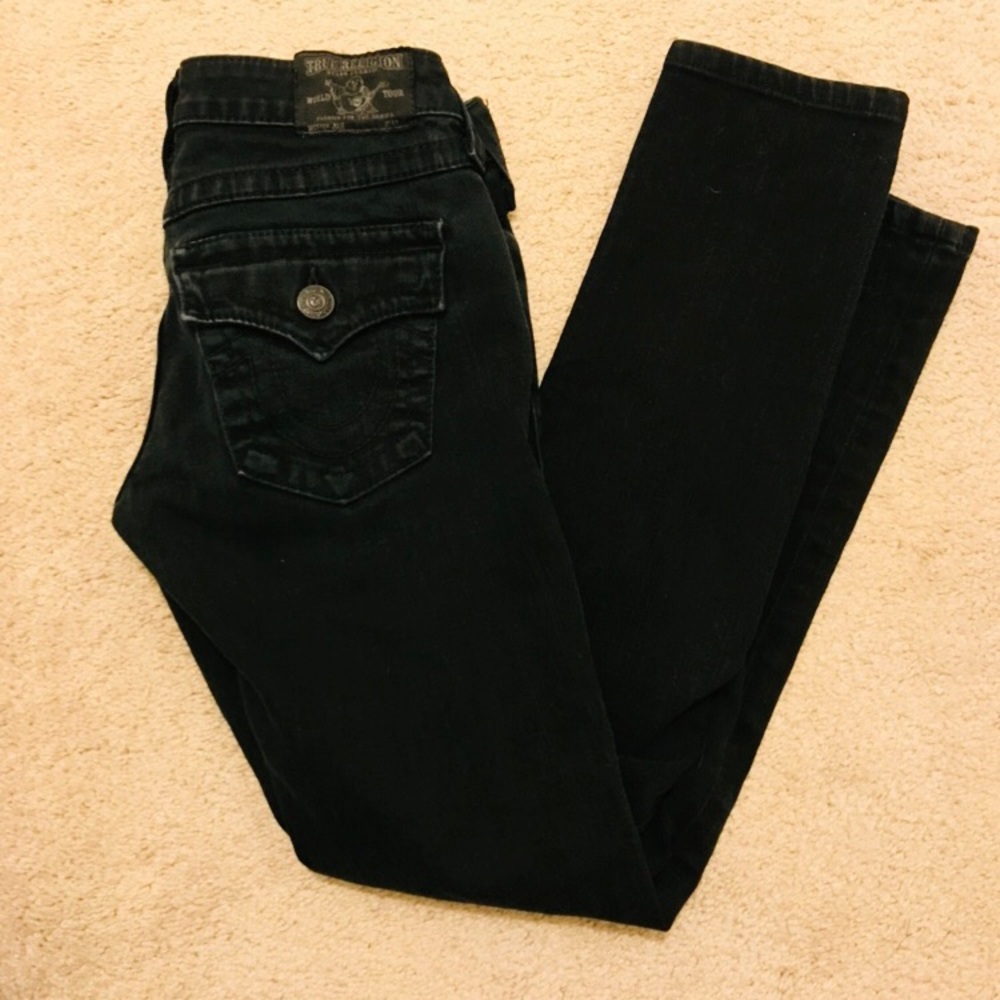 True Religion Black Jeans